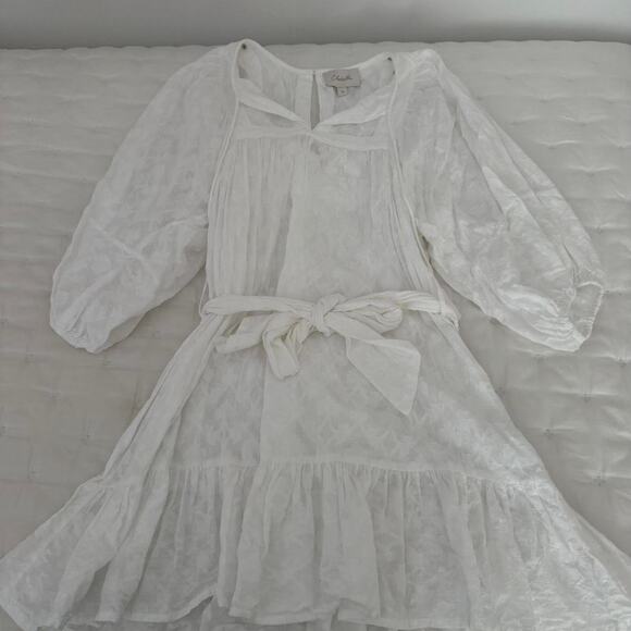 Cleobella Dresses & Skirts - Cleobella Magdalena Mini Dress White - Size S